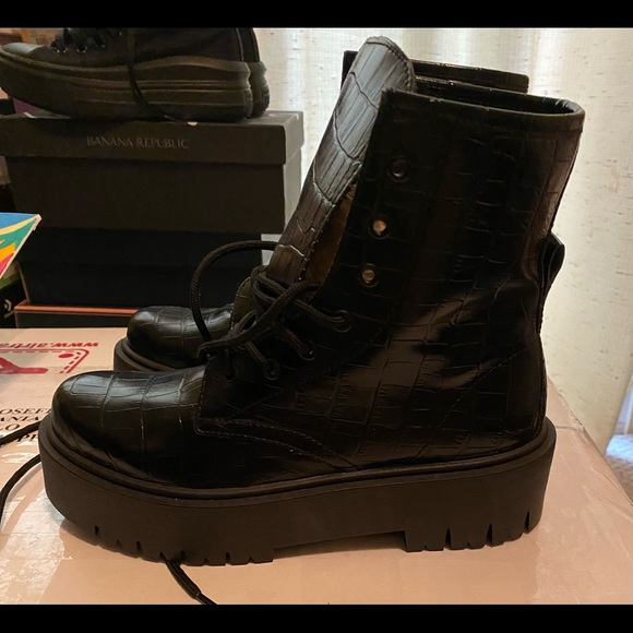 Topshop Billy boots size 6.5 - Picture 3 of 9